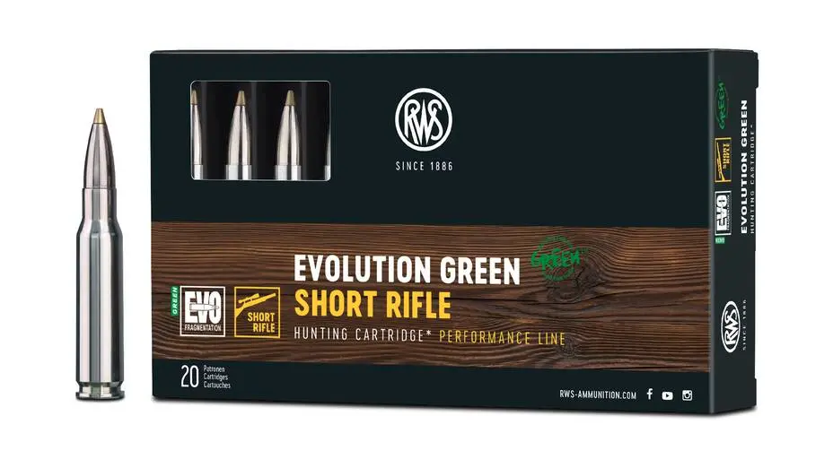 .308 Win. Evolution Green Short Rifle RWS