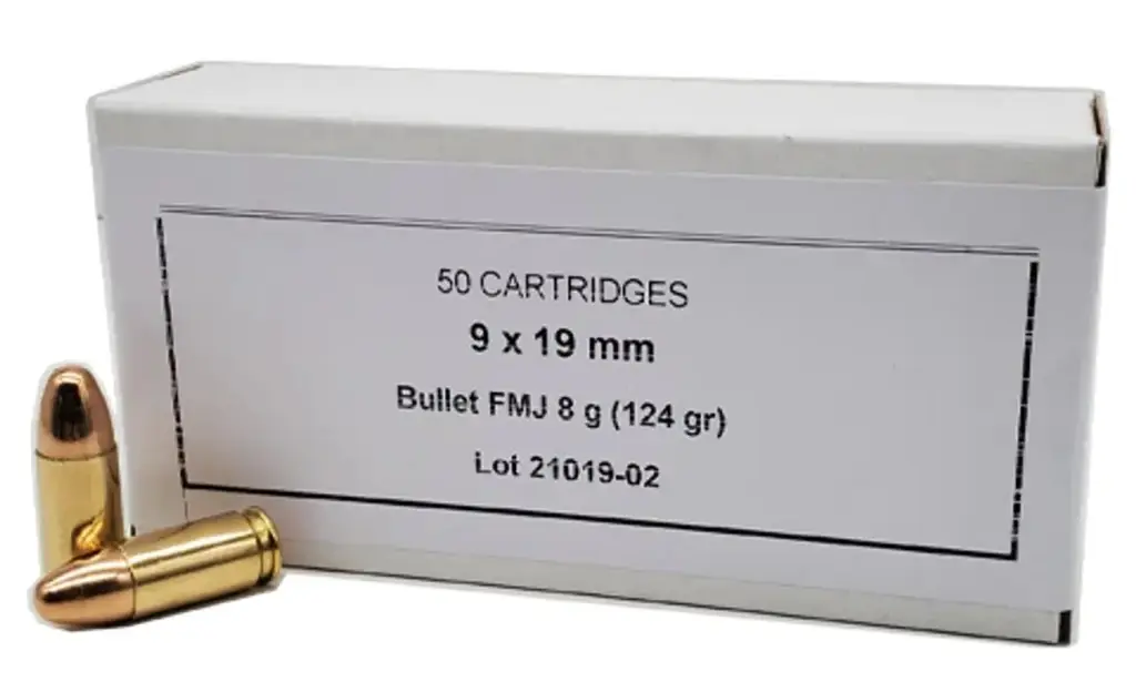 9x19 Rangemaster FMJ PPRM9B PPU